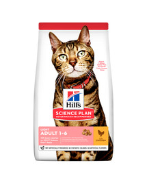 HILL'S Science Plan Feline Dry Adult Light Chicken 10kg