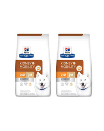 HILL'S Prescription Diet k/d + Kidney and Mobility 2 x 12 kg