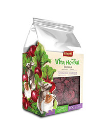 VITAPOL Vita Herbal Červená řepa pro hlodavce a králíky 100 g
