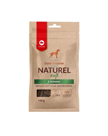MACED Super Premium Naturel Soft pamlsek pro psy s koňským masem 100g