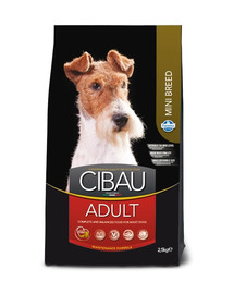 FARMINA Cibau Adult Mini krmivo pro dospělé malé psy 2,5 kg