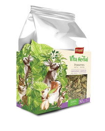 VITAPOL Vita Herbal kopřiva pro hlodavce a králíky 50 g