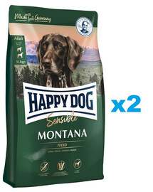 HAPPY DOG Sensible Montana 2 x 10 kg