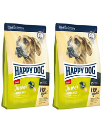 HAPPY DOG Dog Junior Giant Lamb & Rice 2 x 15 kg
