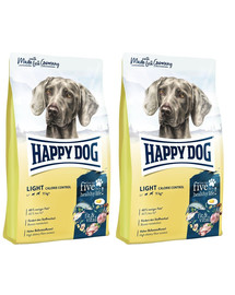 HAPPY DOG Supreme Fit & Vital Light Calorie Control 2 x 12kg