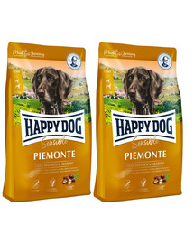 HAPPY DOG Sensible Supreme piemonte 2 x 4kg