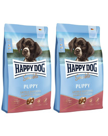 HAPPY DOG Sensible Puppy Lachs 2 x 10kg