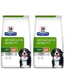 HILL'S Prescription Diet Canine Metabolic + Mobility 2 x 12 kg