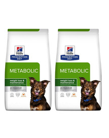 HILL'S Prescription Diet Canine Metabolic 2 x 4 kg