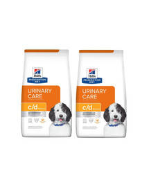 HILL'S Prescription Diet C/D Urinary Care Multicare 2 x 4 kg