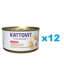 KATTOVIT Feline Diet Urinary Telecí 12 x 85 g