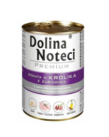 DOLINA NOTECI Premium bohatá na maso 400g konzervy pro psy