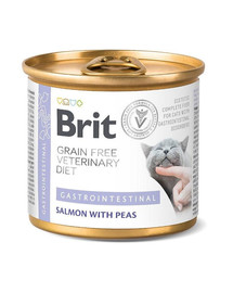 BRIT Veterinary Diet Gastrointestinal Salmon&Pea 200 g