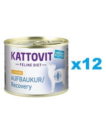 KATTOVIT Feline Diet Recovery Kuřecí 12 x 185 g