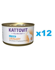 KATTOVIT Feline Diet Urinary Tuňák 12 x 85 g