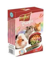 VITAPOL Kapky pro hlodavce mix 75 g