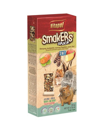 VITAPOL Smakers pro hlodavce - mix 1 3ks 120g