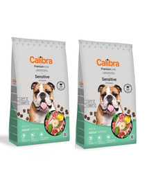 CALIBRA Dog Premium Line Sensitive 2 x 12 kg