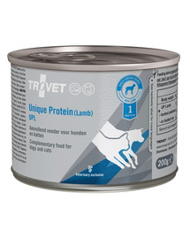 TROVET Unique Protein Lamb UPL pro psy a kočky 12x200 g