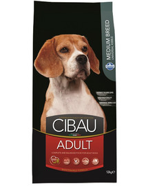 CIBAU Adult Medium pro dospělé psy středních plemen o hmotnosti 12 kg
