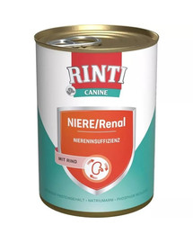 RINTI Canine Kidney/Renal Beef 400g