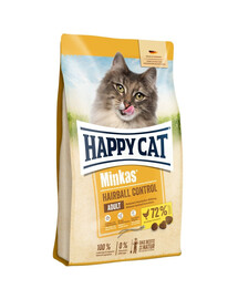 HAPPY CAT Minkas Hairball Control Geflügel 1,5 kg