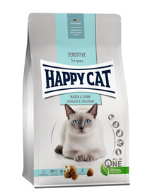 HAPPY CAT Sensitive kachna 4 kg pro dospělé kočky