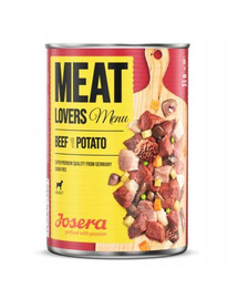 JOSERA Meatlovers menu hovězí s bramborami  800g