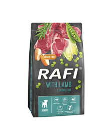 RAFI Junior suché krmivo pro psy s jehněčím masem 10kg
