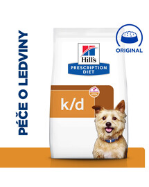 HILL'S Prescription Diet k/d Péče o ledviny granule pro psy 4 kg