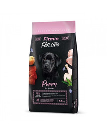 FITMIN Dog For Life Puppy krmivo pro štěňata 12 kg
