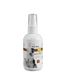 OVER ZOO White Spray 100 ml odstranění žloutnutí srsti