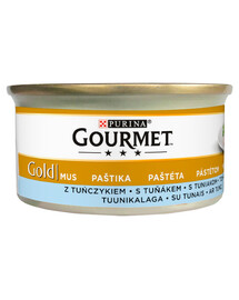 GOURMET Gold Mus s tuňákem pro kočky 85 g