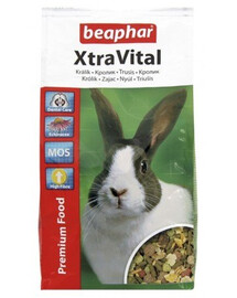 BEAPHAR XtraVital Rabbit Krmivo pro králíky 1 kg