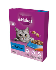 WHISKAS Adult 300g suché krmivo pro dospělé kočky s lahodným tuňákem