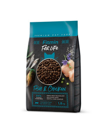 FITMIN Cat For Life Adult Fish and Chicken 1,8 kg