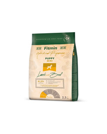 FITMIN Dog Mini Puppy Lamb&Beef 2,5 kg pro štěňata malých plemen