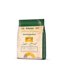 FITMIN Dog Nutritional Programme Mini Maintenance Lamb&Beef 2,5 kg pro dospělé psy malých plemen