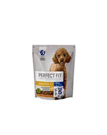 PERFECT FIT Sensitive 1+ Krůtí bohaté 825 g - suché krmivo pro dospělé psy malých plemen