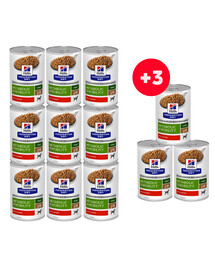 HILL'S Prescription Diet Canine Metabolic Mobility 370 g 9 +3 konzervy ZDARMA