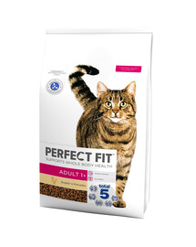 PERFECT FIT Adult 1+ Kompletní suché krmivo pro dospělé kočky bohaté na kuřecí maso 7 kg