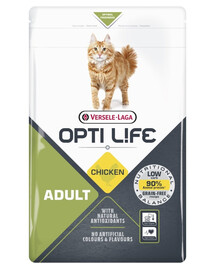 VERSELE-LAGA Opti Life Cat Adult Chicken 1 kg pro dospělé kočky
