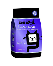 BAZYL Lavender Premium 5,3L bentonitové stelivo pro kočky