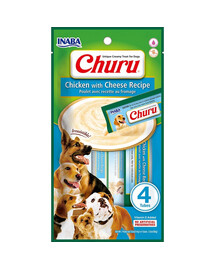 INABA Churu Chicken with cheese 4x14g
