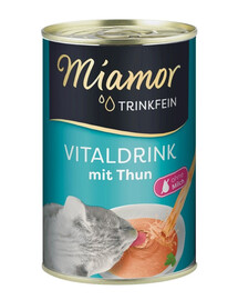 MIAMOR Trinkfein Tuňáková polévka pro kočky 135 g