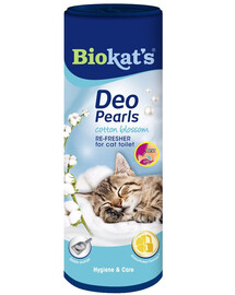 BIOKAT'S Deo Pearls Cotton blossom 700 g deodorant na podestýlku