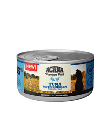 ACANA Premium Pate Tuna & Chicken paštika z tuňáka a kuřete pro kočky 24 x 85 g