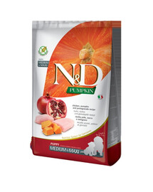 N&D Pumpkin Chicken&Pomegranate Puppy Medium&Maxi 100g