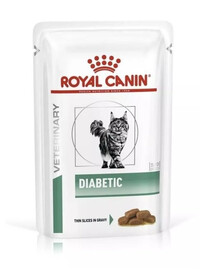 ROYAL CANIN Veterinary Health Nutrition Cat Diabetic Pouch 48x85g