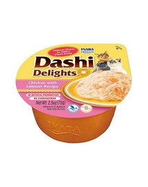 INABA Cat Dashi Delights Losos 70 g